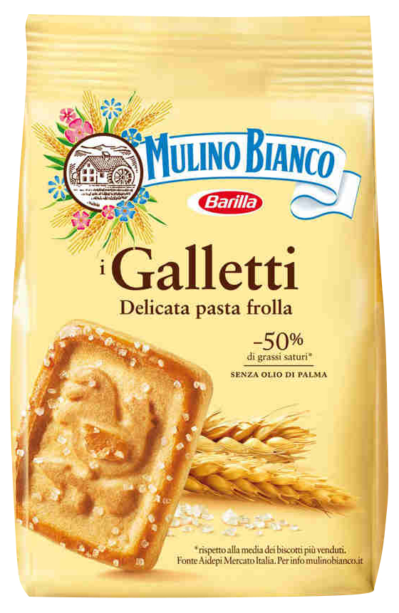 Печенье Mulino Bianco Galletti песочное 350 г