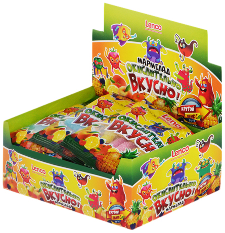 

Мармелад Lenco Окислительно вкусно жевательный 50 г