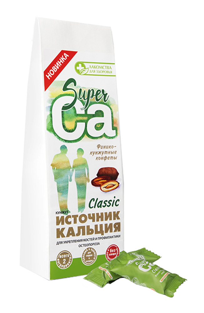 фото Конфеты лакомства для здоровья superca финико-кунжутные 105 г