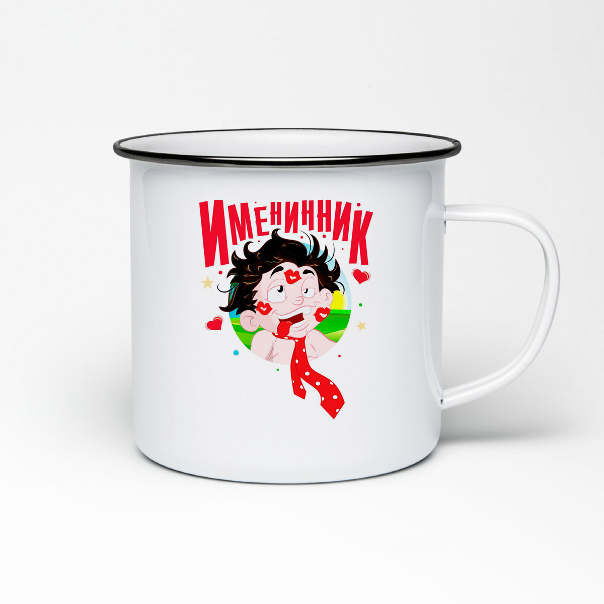 

Кружка металлическая CoolPodarok Прикол. Именник