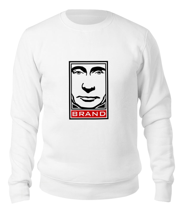 

Свитшот унисекс Printio Brand белый XL, Brand