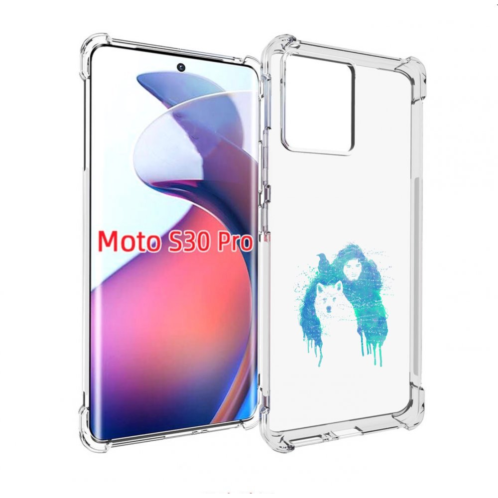 

Чехол MyPads джон сноу для Motorola Moto S30 Pro, Прозрачный, Tocco