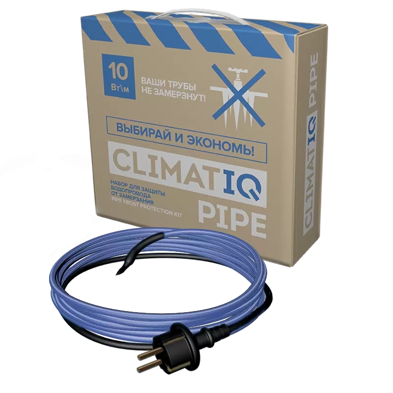 

Греющий кабель для труб CLIMATIQ PIPE 30 м, 300 Вт, CLIMATIQ_PIPE