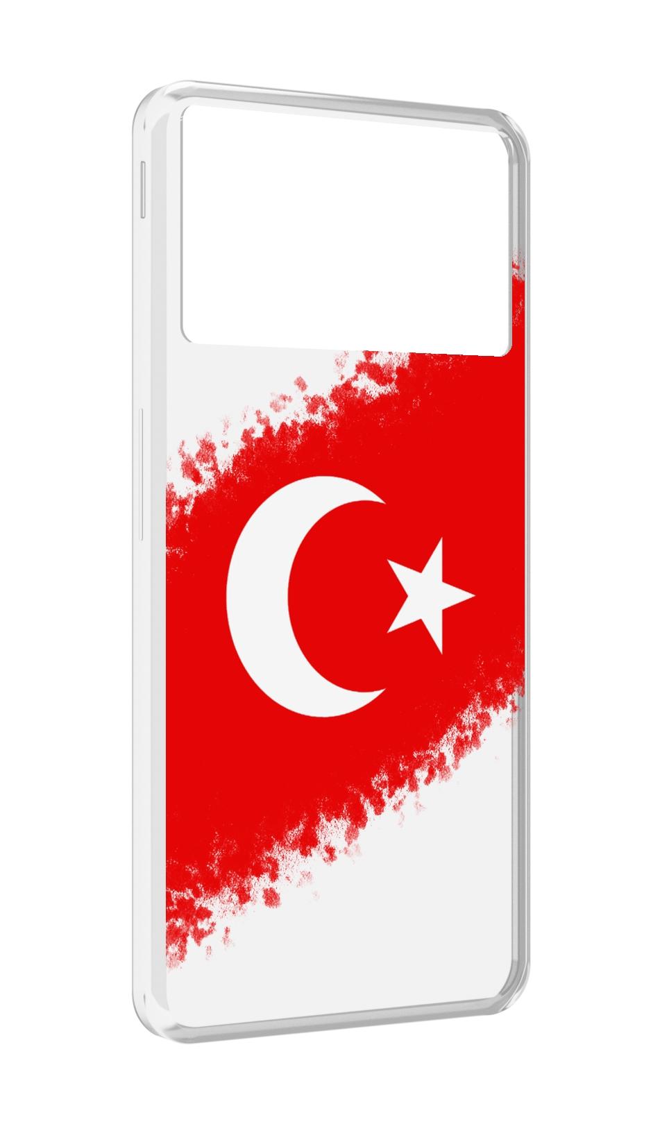Чехол MyPads флаг Турции для ZTE Nubia Z40S Pro