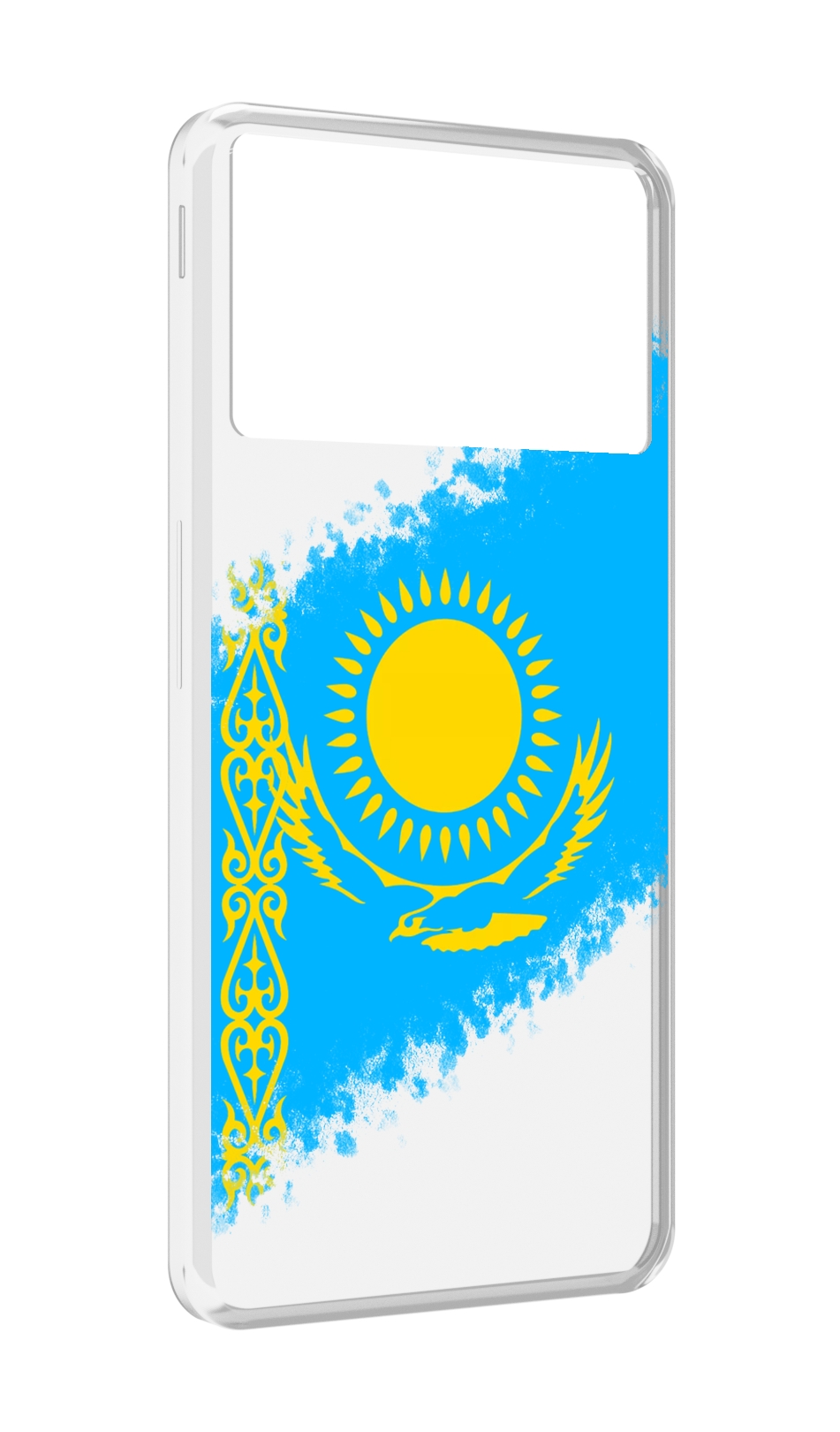 

Чехол MyPads флаг Казахстана для ZTE Nubia Z40S Pro, Прозрачный, Tocco