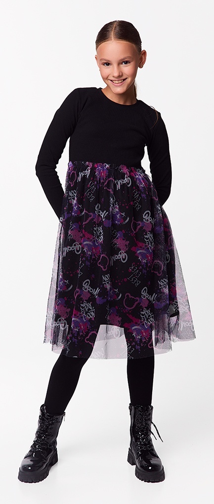 

Платье детское Kari AW24C75402717, черный, 122, 234377