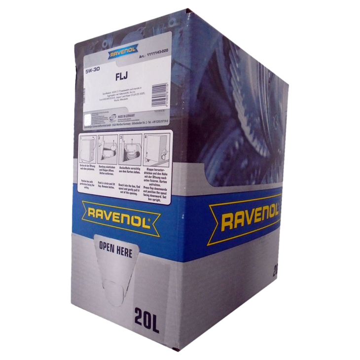 фото Ravenol масло моторное ravenol 4014835811119 /1111143b2001888/ flj sae 5w-30 ( 20л ecobox)