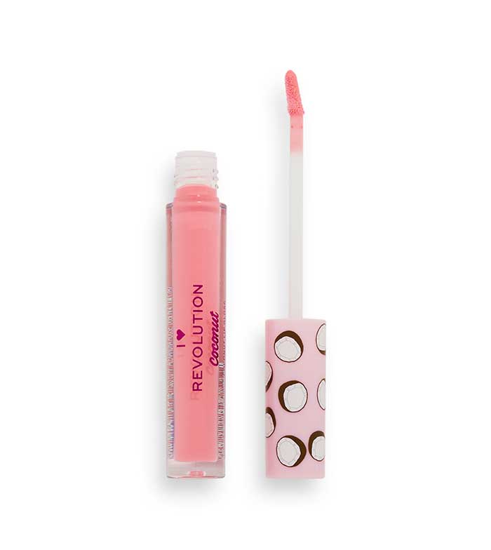 Блеск для губ Heart Revolution Lip Gloss Tasty Coconut тон Pink Coconut Sugar 2,2 мл блеск для губ i heart revolution tasty watermelon lip gloss splash