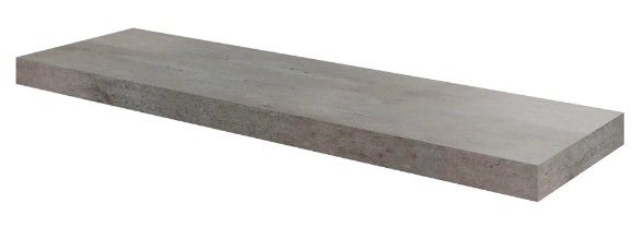 

Полка мебельная прямая Leviate 800x235x38 мм, МДФ, цвет Бетон, LER82877509
