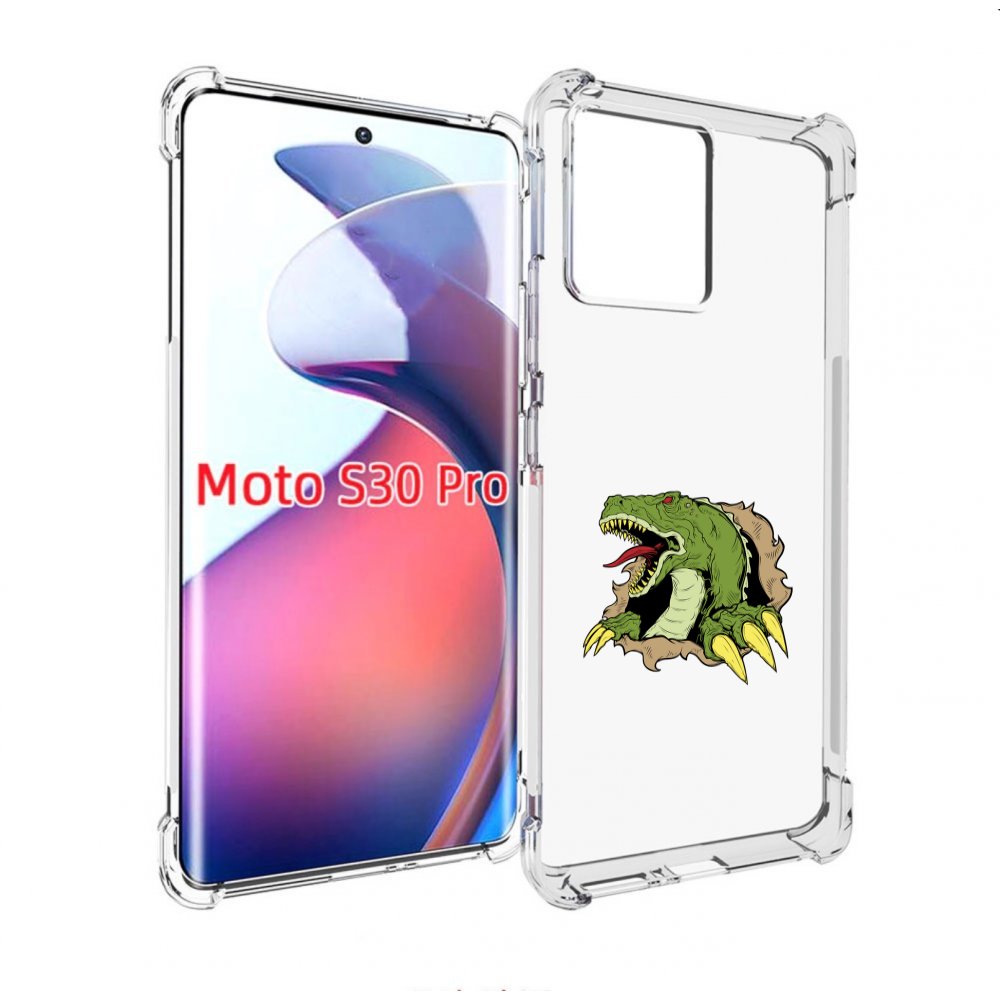 

Чехол MyPads годзила для Motorola Moto S30 Pro, Прозрачный, Tocco