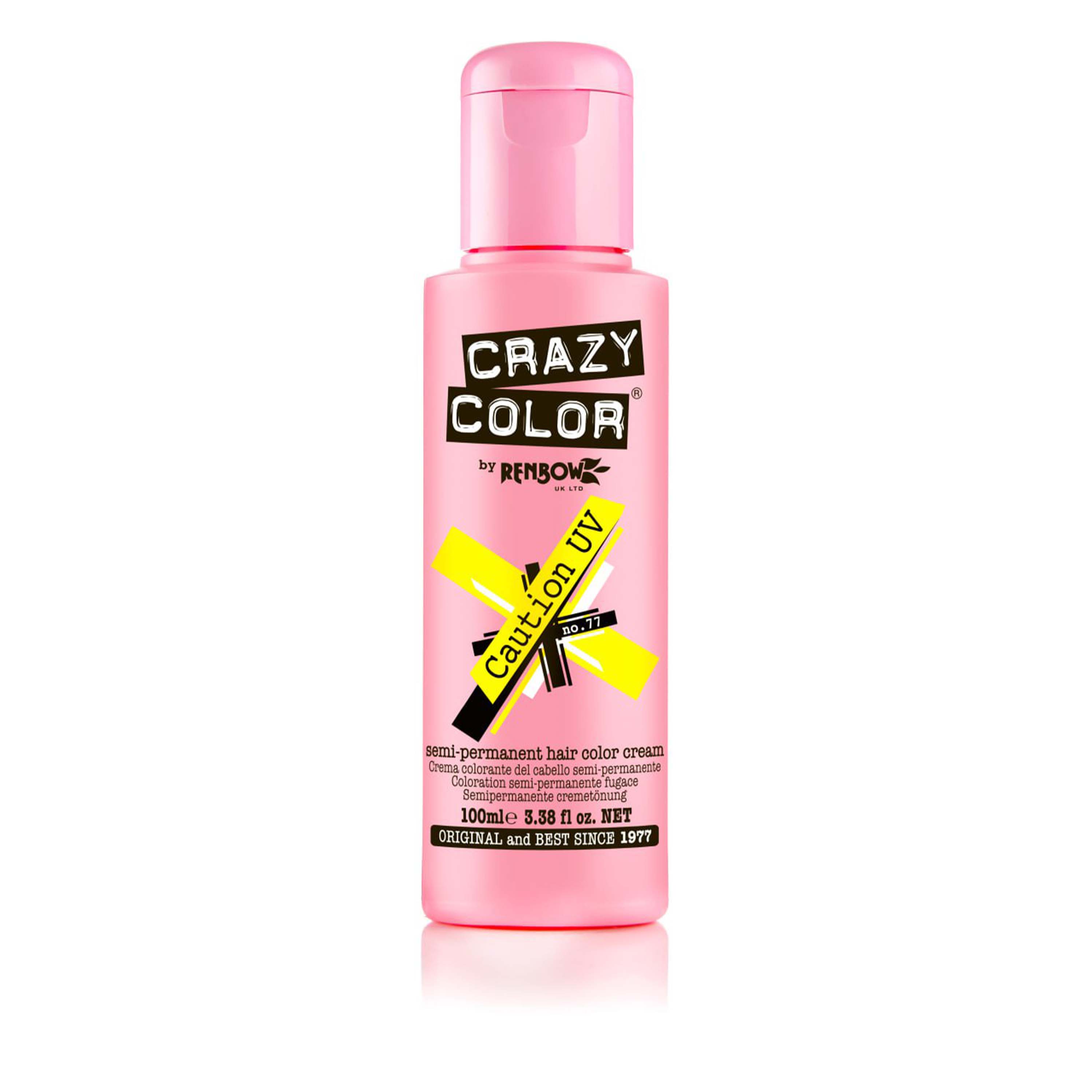 

Профессиональная краска для волос Crazy Color Caution UV 1 шт, CC