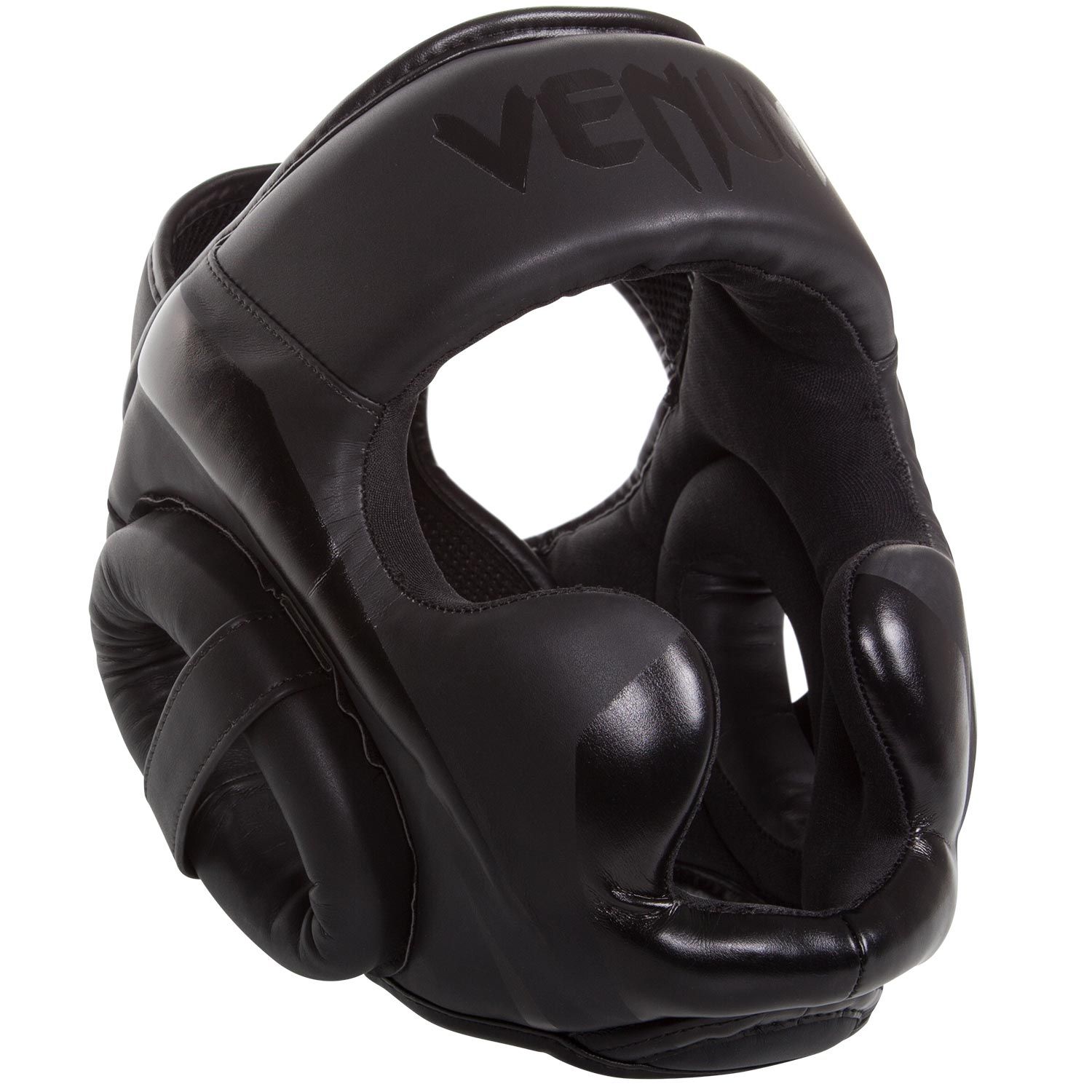 Шлем боксерский (бамперный) Venum Elite Headgear EU-VENUM-1395, черный