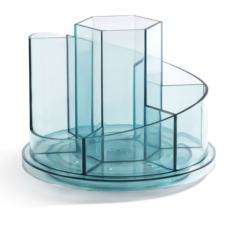 

Органайзер настольный Deli 8943BLUE 150x150x114мм синий пластик