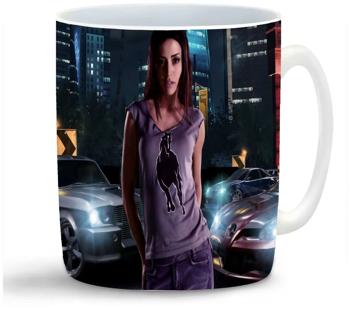 

Кружка CoolPodarok Need for speed NFS Carbon Мия