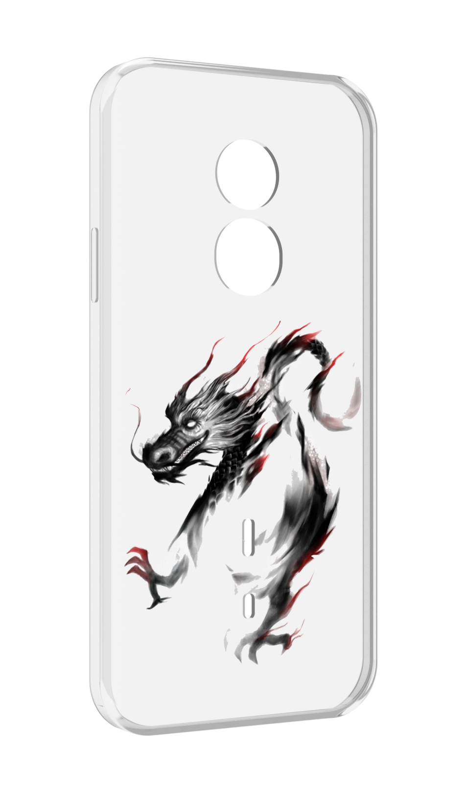 

Чехол MyPads черный дракон для Doogee S51, Прозрачный, Tocco