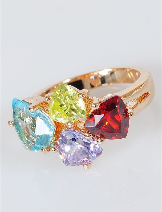 

Кольцо из бижутерного сплава р. 20 Lotus Jewelry 3023R-22mix, фианит, 3023R-22mix