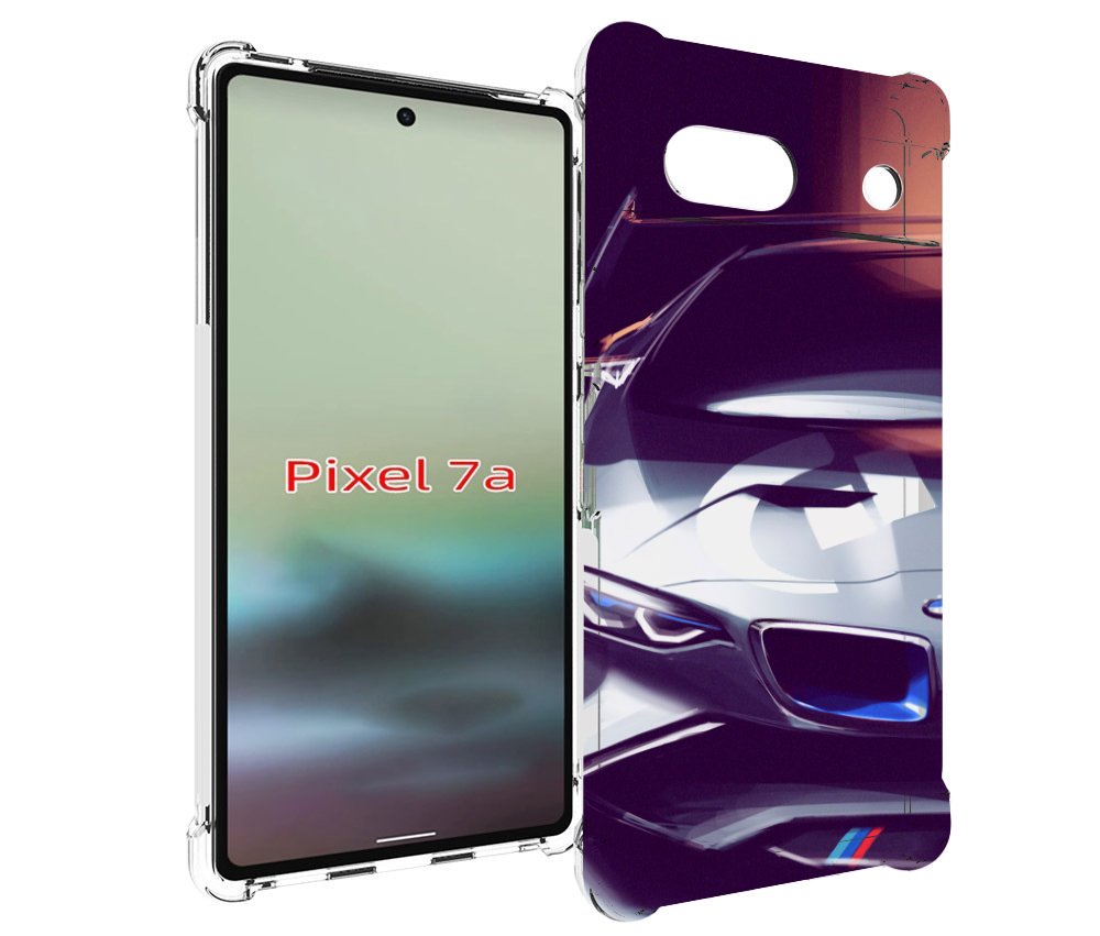 

Чехол MyPads Бэмвэ мужской для Google Pixel 7A, Tocco