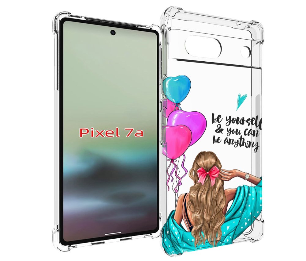 

Чехол MyPads Будь-собой для Google Pixel 7A, Tocco