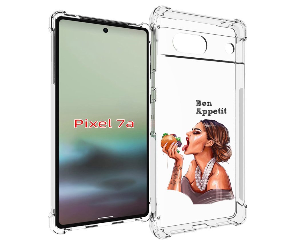 

Чехол MyPads Бон-аппетит для Google Pixel 7A, Tocco