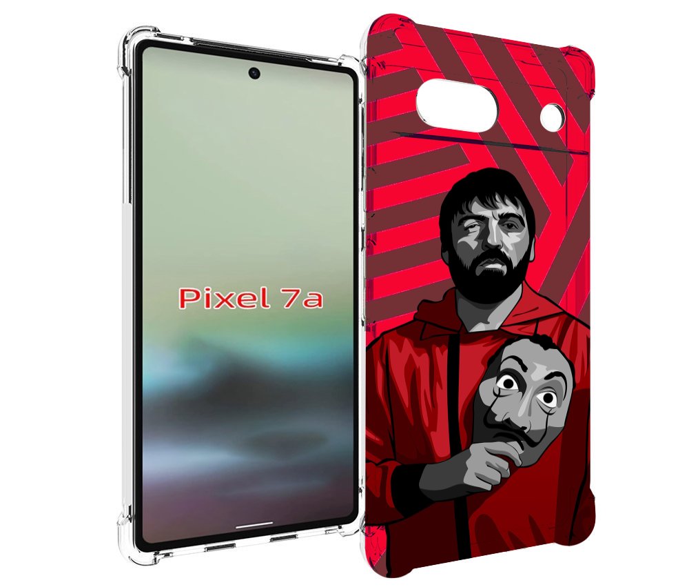 

Чехол MyPads Богата-Бумажный-дом для Google Pixel 7A, Tocco