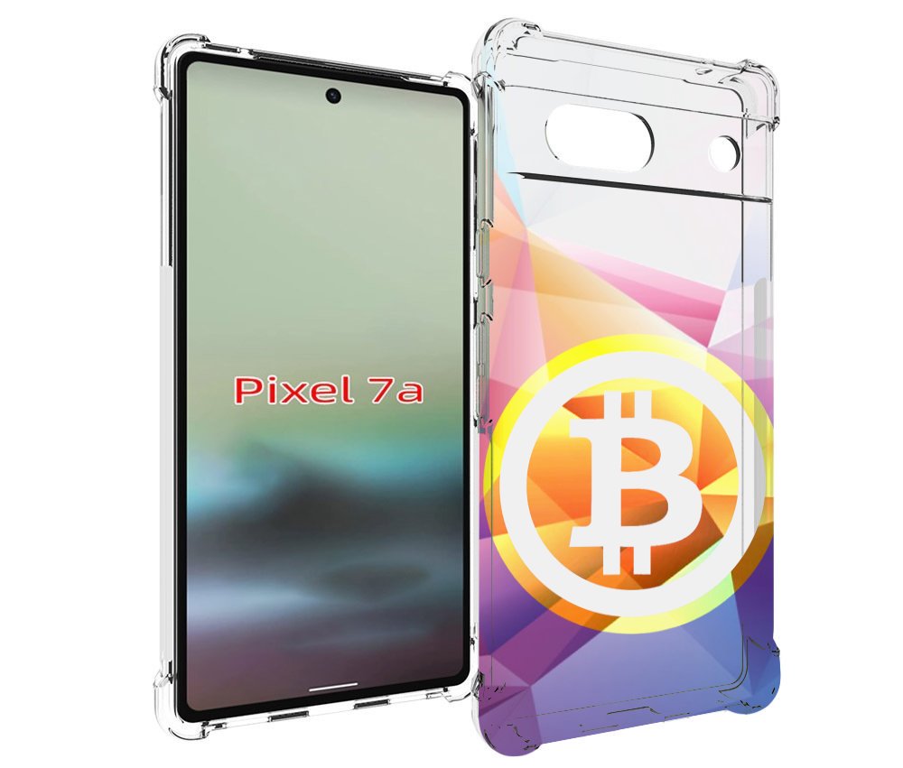 

Чехол MyPads Биткоин для Google Pixel 7A, Tocco