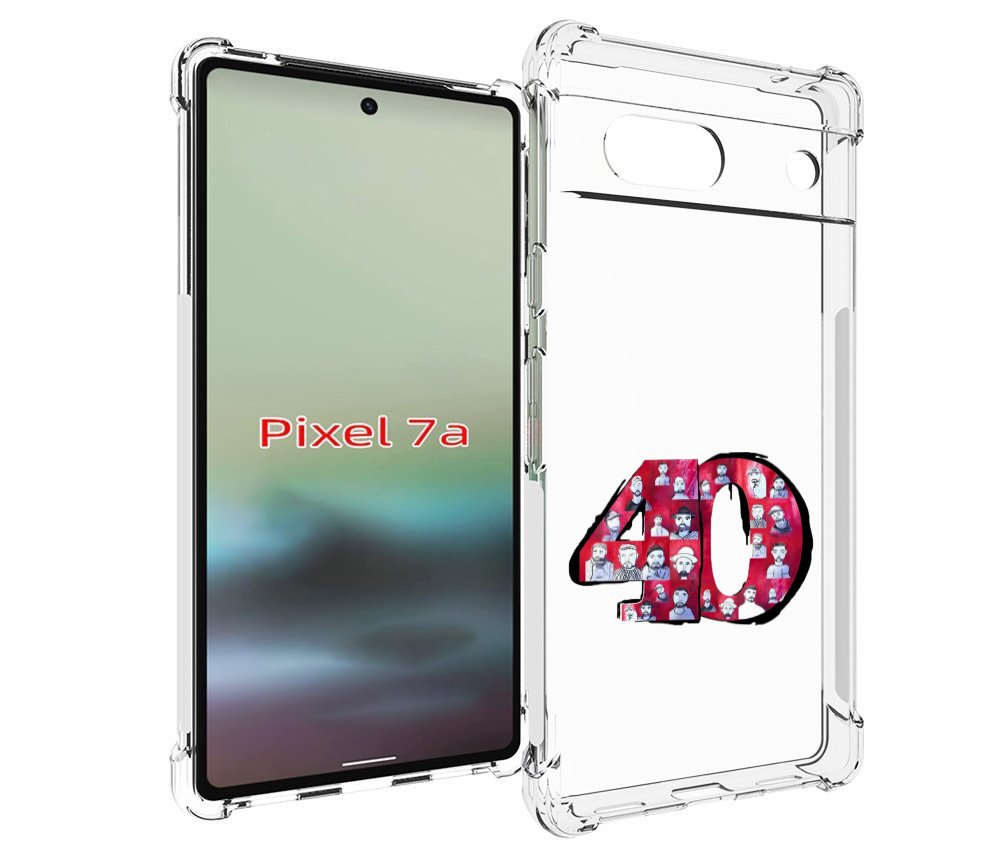 

Чехол MyPads Баста 40 Баста для Google Pixel 7A, Tocco