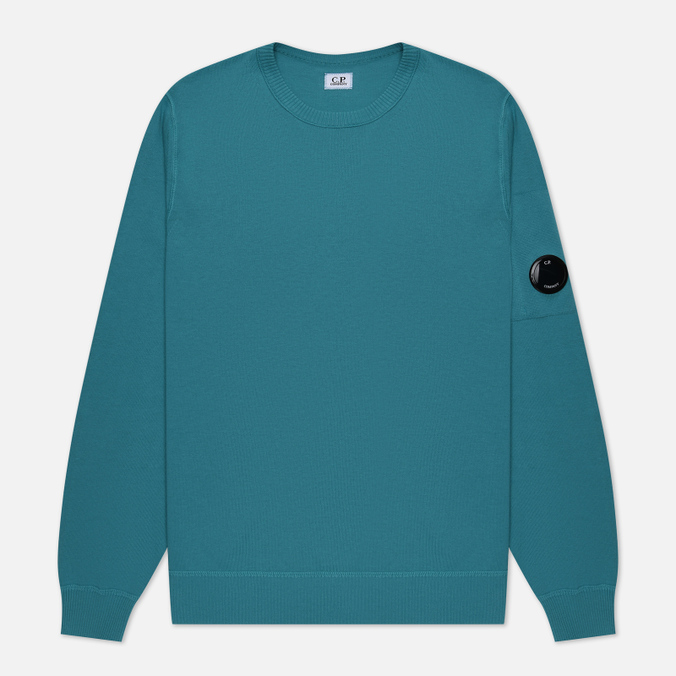 

Мужской свитер C.P. Company Cotton Crepe Crew Neck голубой, Размер 50, Cotton Crepe Crew Neck