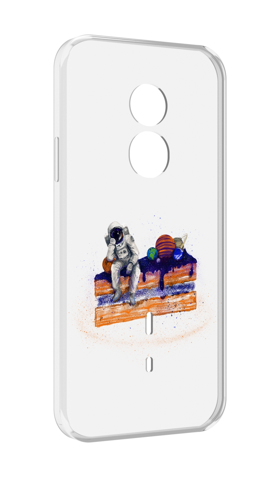 

Чехол MyPads торт с планетами для Doogee S51, Прозрачный, Tocco