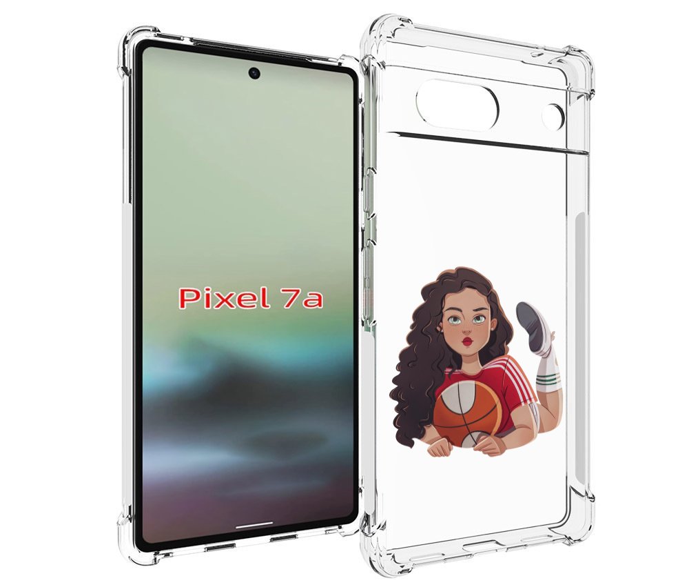 

Чехол MyPads Баскетболитска-в-гольфах женский для Google Pixel 7A, Tocco