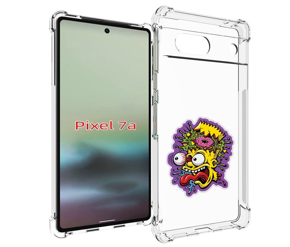 

Чехол MyPads Барт-Симпсон для Google Pixel 7A, Tocco