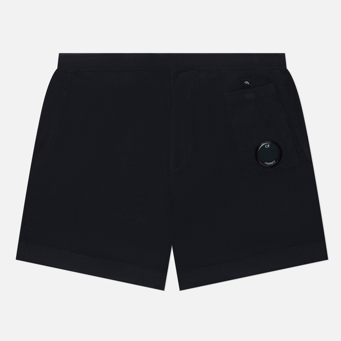 

Мужские шорты C.P. Company Flatt Nylon Auxiliary Pocket Swim чёрный, Размер 44, Flatt Nylon Auxiliary Pocket Swim