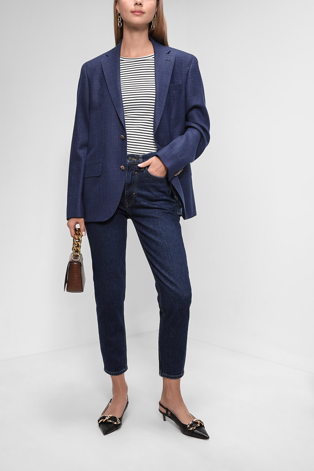 

Джинсы женские Esprit Casual 992EE1B361 синие 25, Синий, 992EE1B361