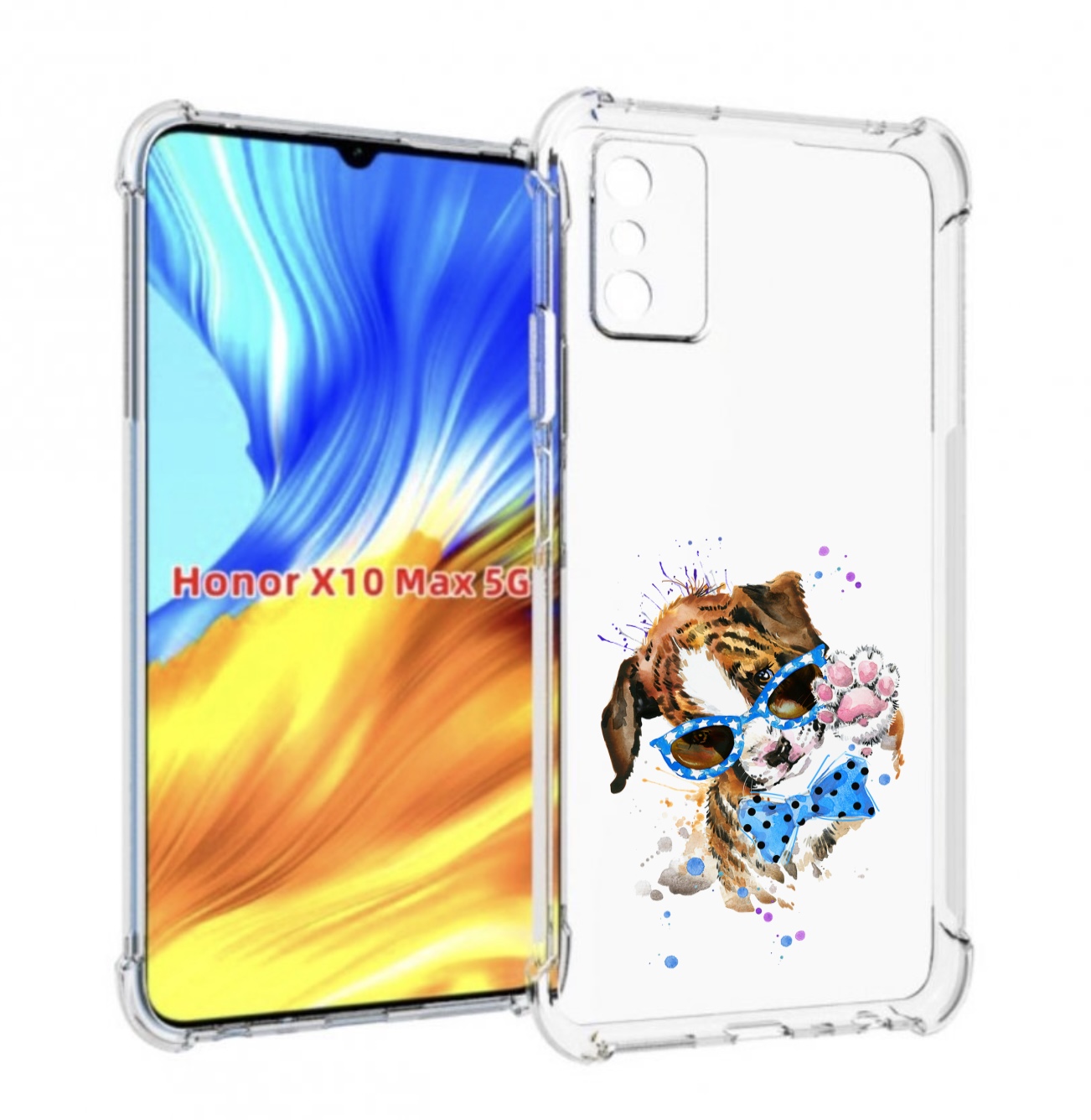 

Чехол MyPads лапочка для Honor X10 Max, Прозрачный, Tocco