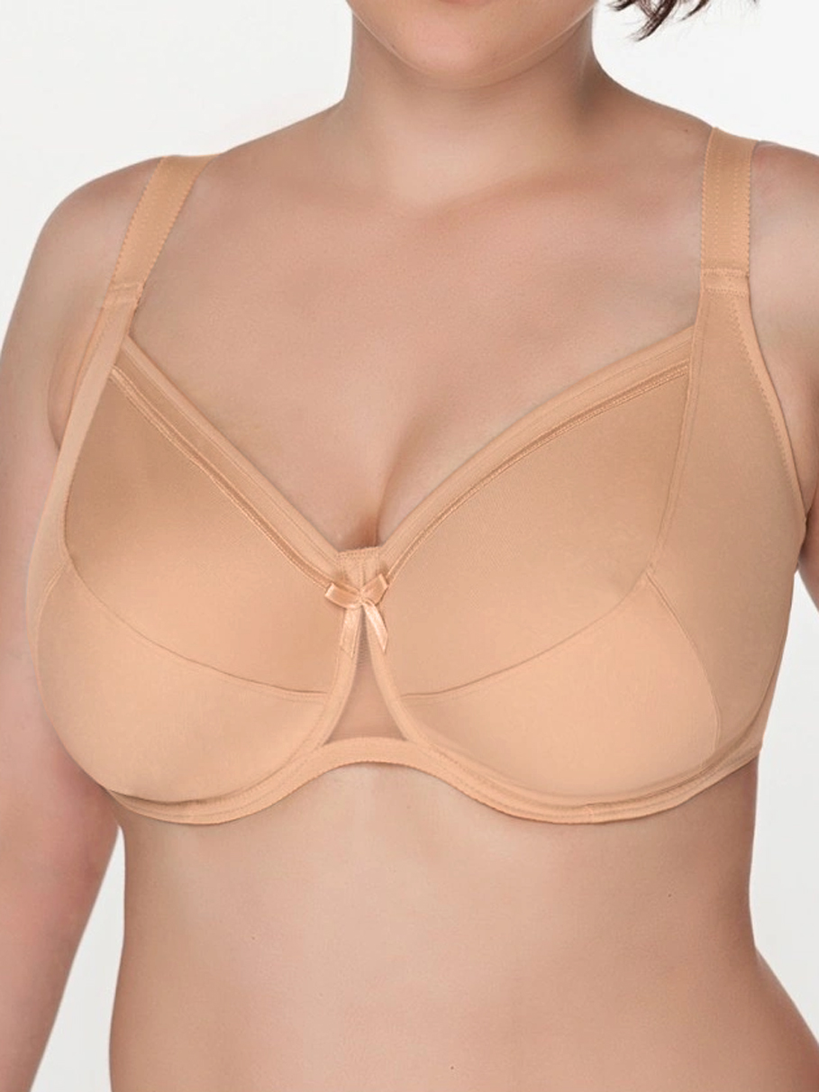 

Бюстгальтер женский Misstyle 2501 бежевый 95J, 2501