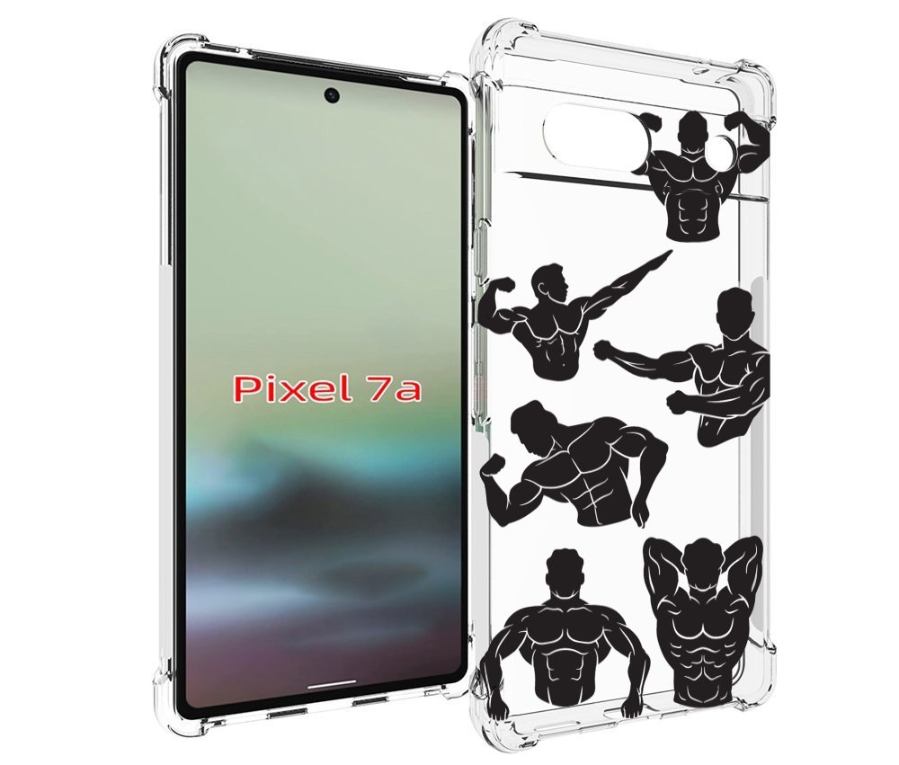 

Чехол MyPads Атлет мужской для Google Pixel 7A, Tocco
