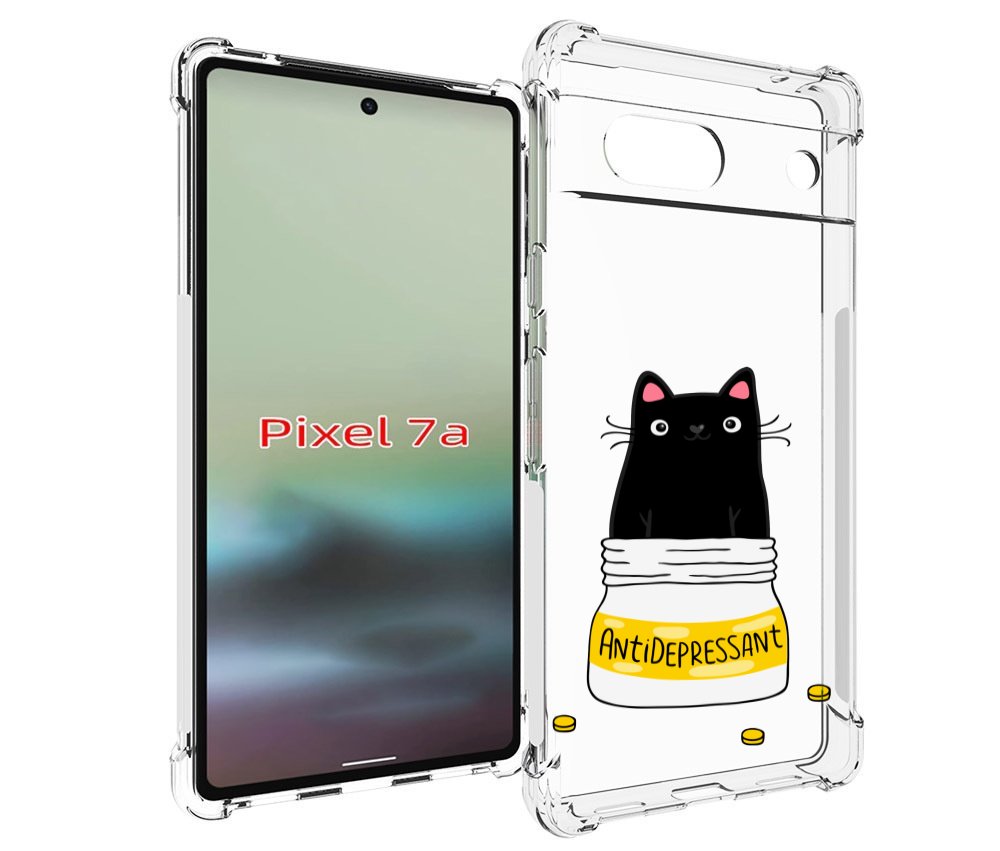 

Чехол MyPads Антидеприсан для Google Pixel 7A, Tocco