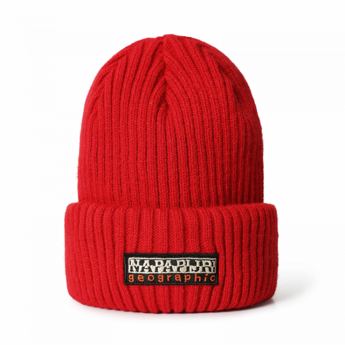 

Шапка бини мужская Napapijri Foli red tango, р 56-62, Foli
