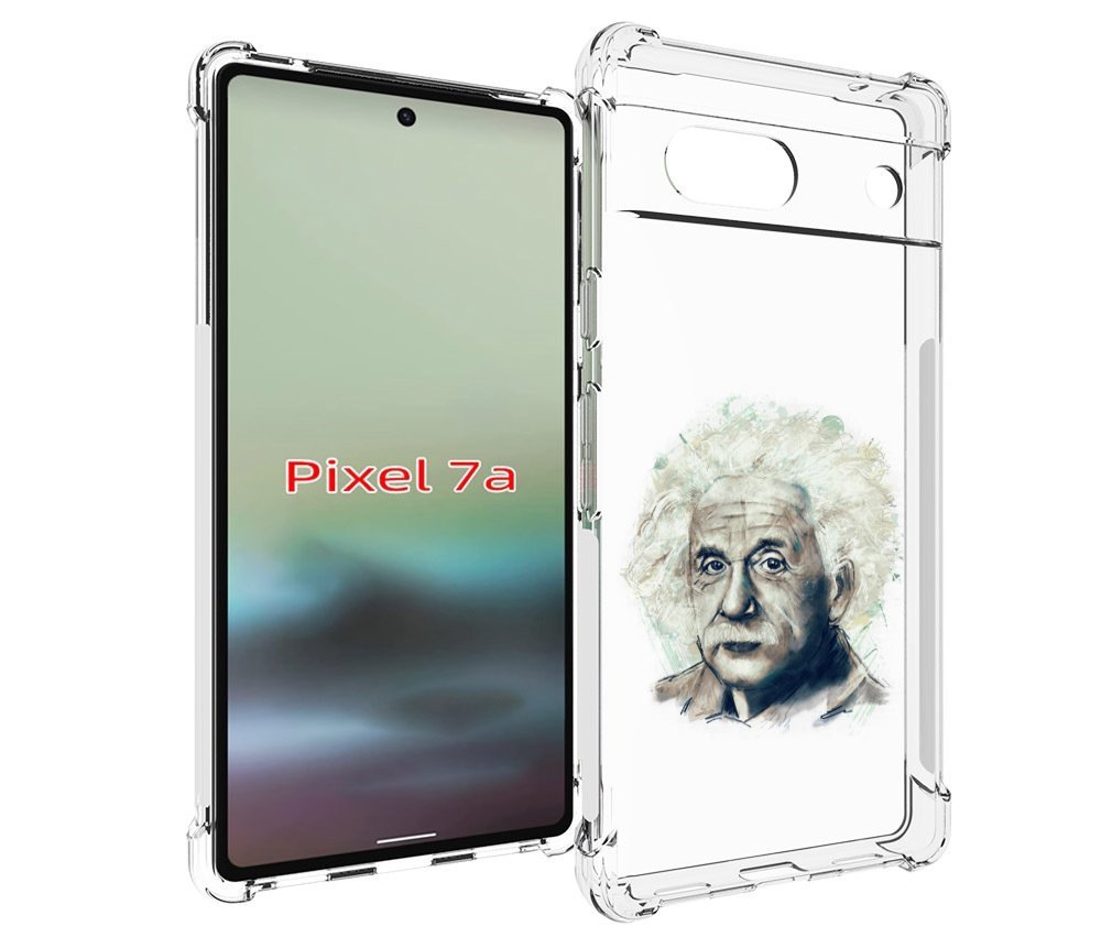 

Чехол MyPads Альберт энштейн для Google Pixel 7A, Tocco