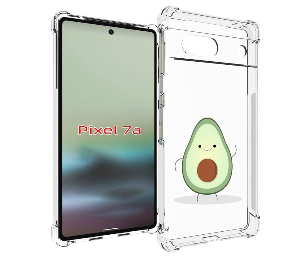 

Чехол MyPads Авокадик для Google Pixel 7A, Tocco
