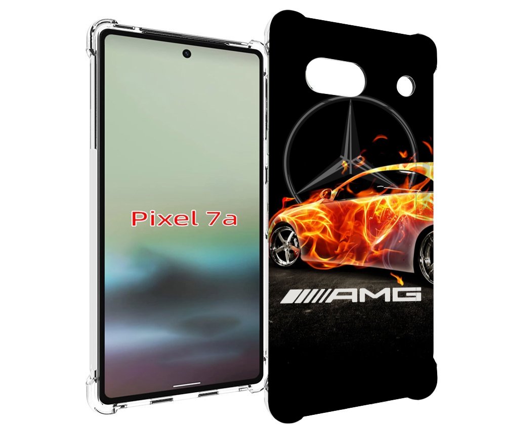 

Чехол MyPads АМГ мужской для Google Pixel 7A, Tocco