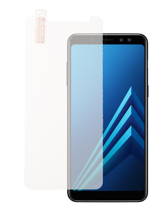 

Защитное стекло (без рамки) для Samsung Galaxy A8 2018, прозрачное, Samsung Galaxy A8 2018