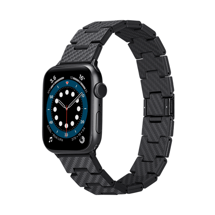 Карбоновый браслет Pitaka для Apple Watch 7-1 и SE серии 38/40/41мм - Retro