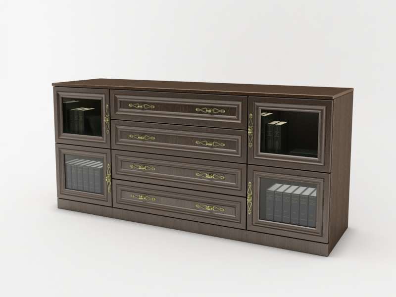 

Комод Карлос-062 ШxГxВ 1600*450*745 Мегамебель