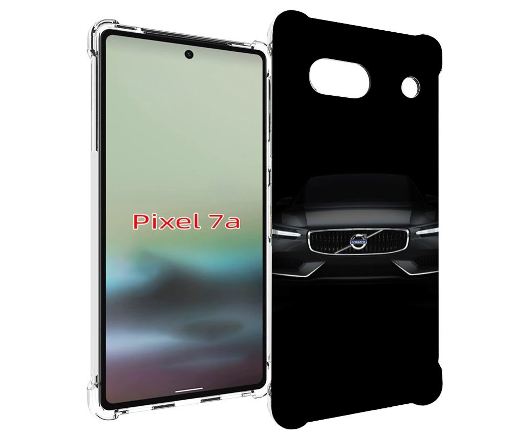 

Чехол MyPads volvo вольво 1 мужской для Google Pixel 7A, Tocco