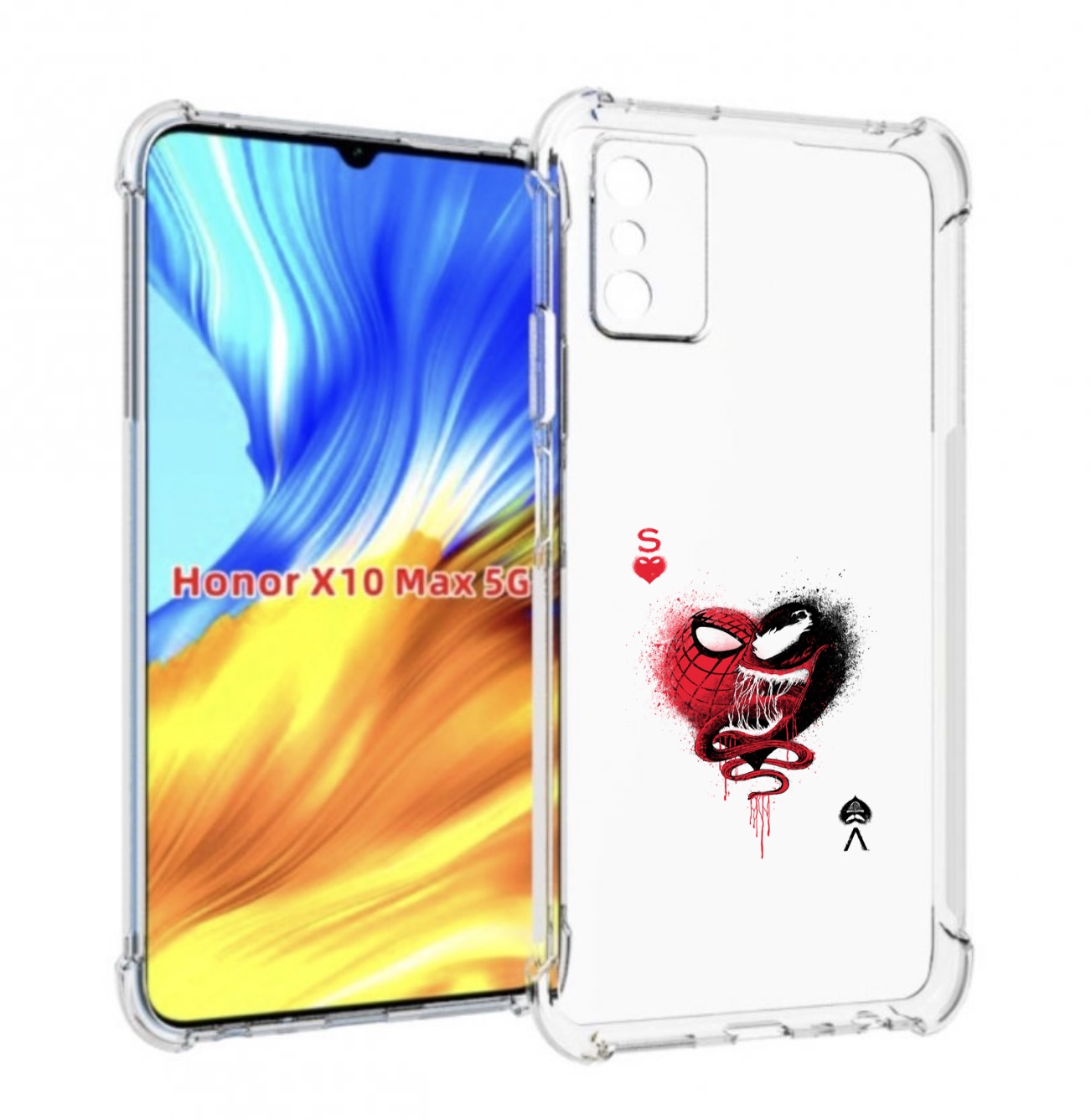 

Чехол MyPads Веном для Honor X10 Max, Прозрачный, Tocco