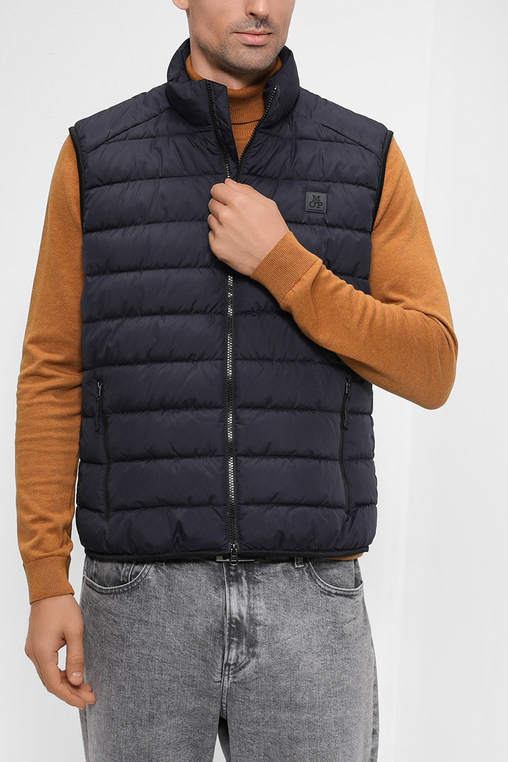 

Утепленный жилет мужской Marc O’Polo B21 0960 72022 синий XL, B21 0960 72022
