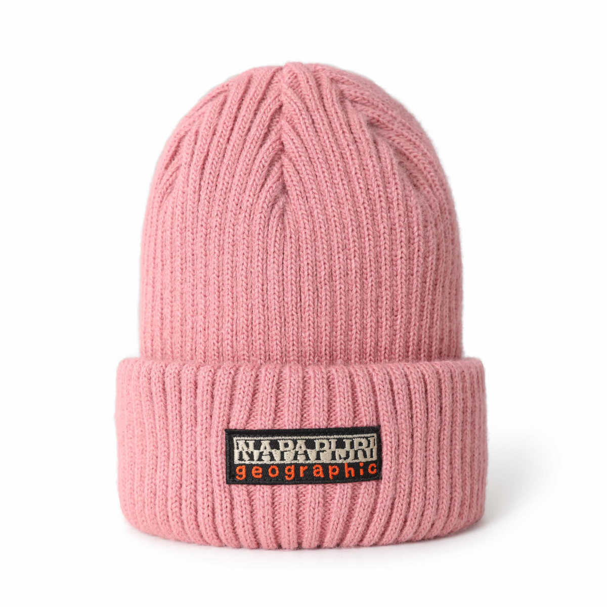 

Шапка бини мужская Napapijri Foli pink lulu, р 56-62, Foli