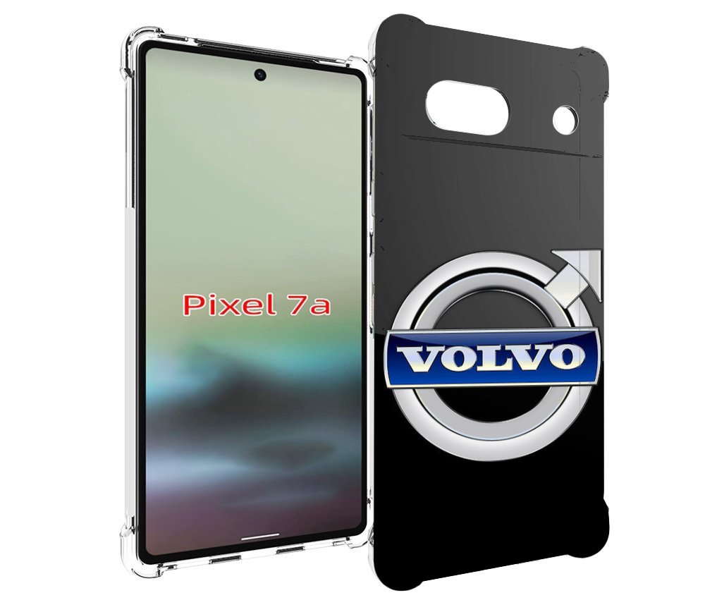 

Чехол MyPads volco вольво 2 мужской для Google Pixel 7A, Tocco