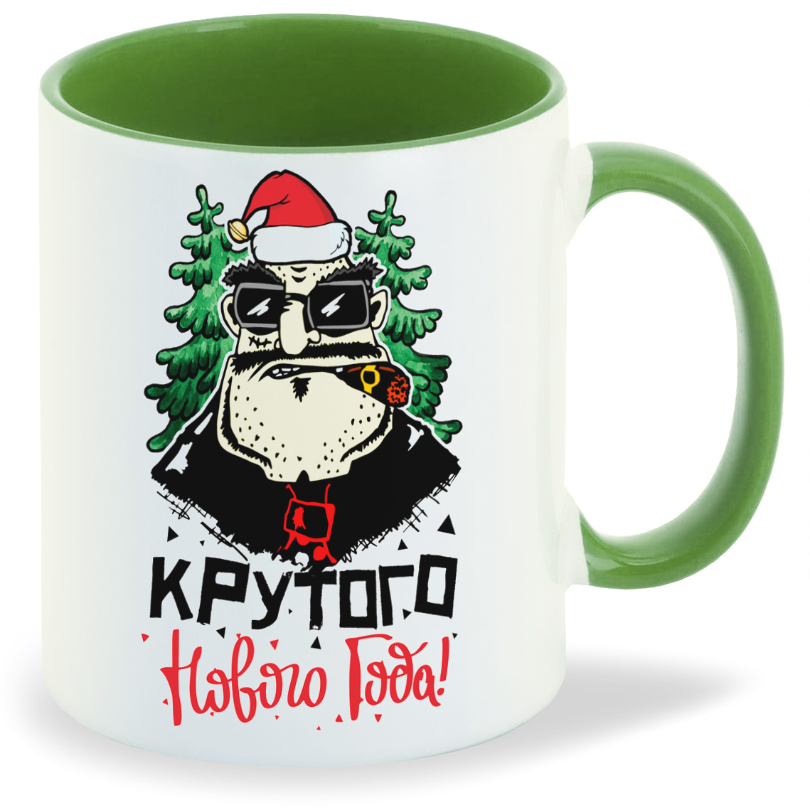 

Кружка CoolPodarok Прикол Крутого нового года, Прикол Крутого нового года