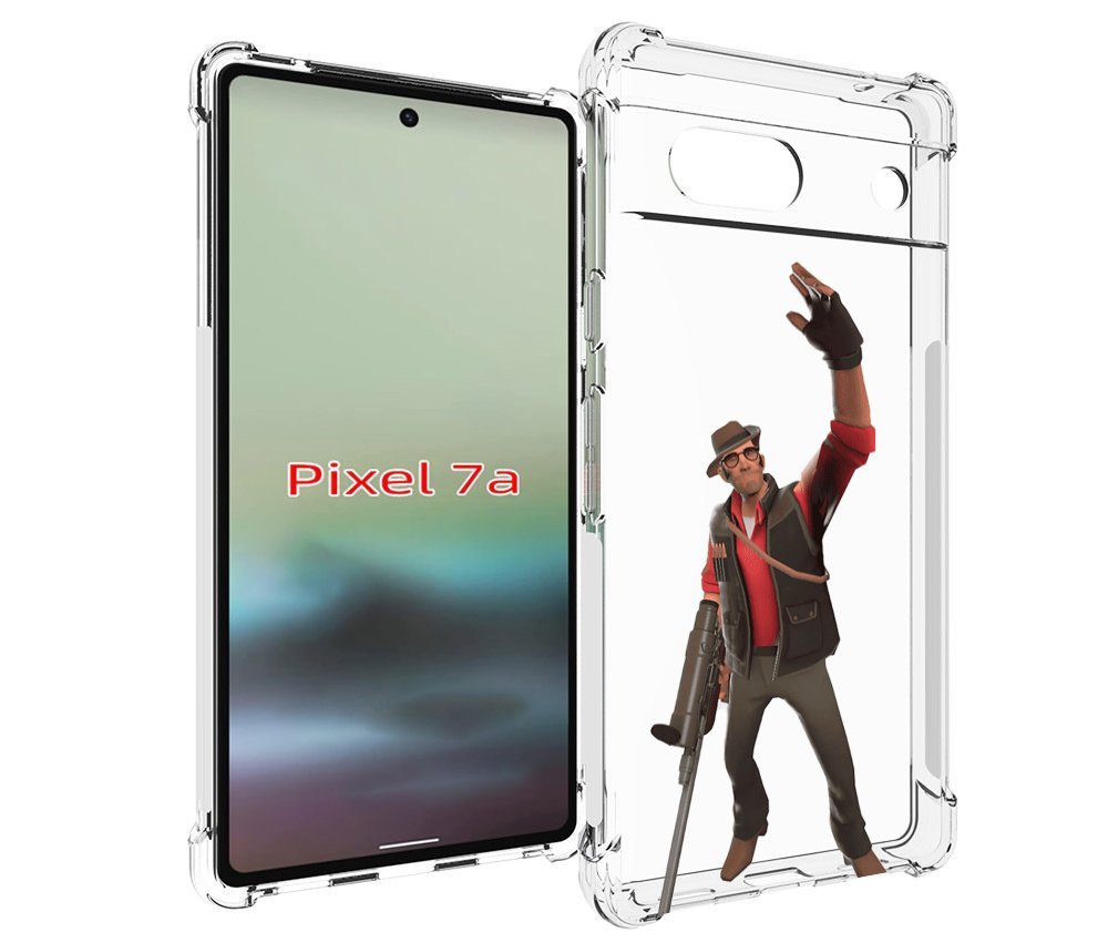 

Чехол MyPads team-fortress-2 для Google Pixel 7A, Tocco